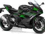 So könnte ein Kawasaki Ninja 700R Motorrad aussehen.