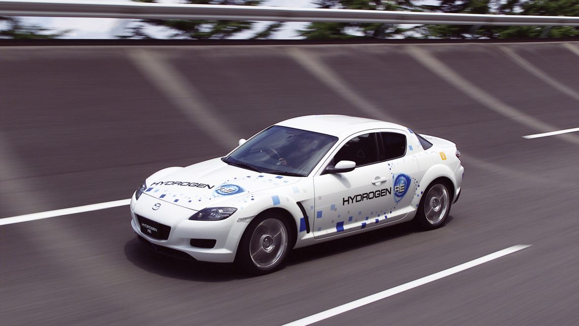 Der Wankelmotor von Mazda soll Wasserstoff verbrennen.