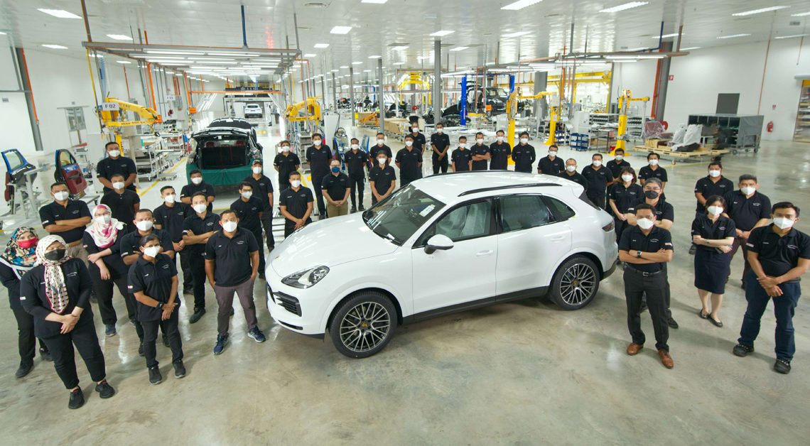 Porsche eröffnet sein erstes Werk außerhalb Europas.