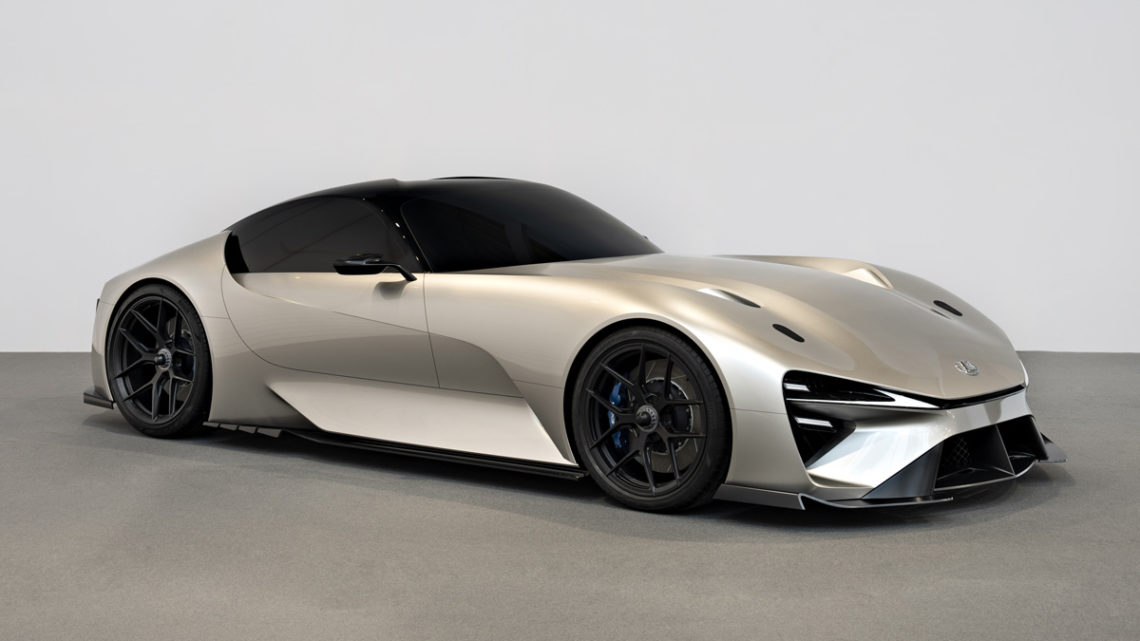 Der neue Elektro-Supersportwagen von Lexus wird ein Schaltgetriebe haben.